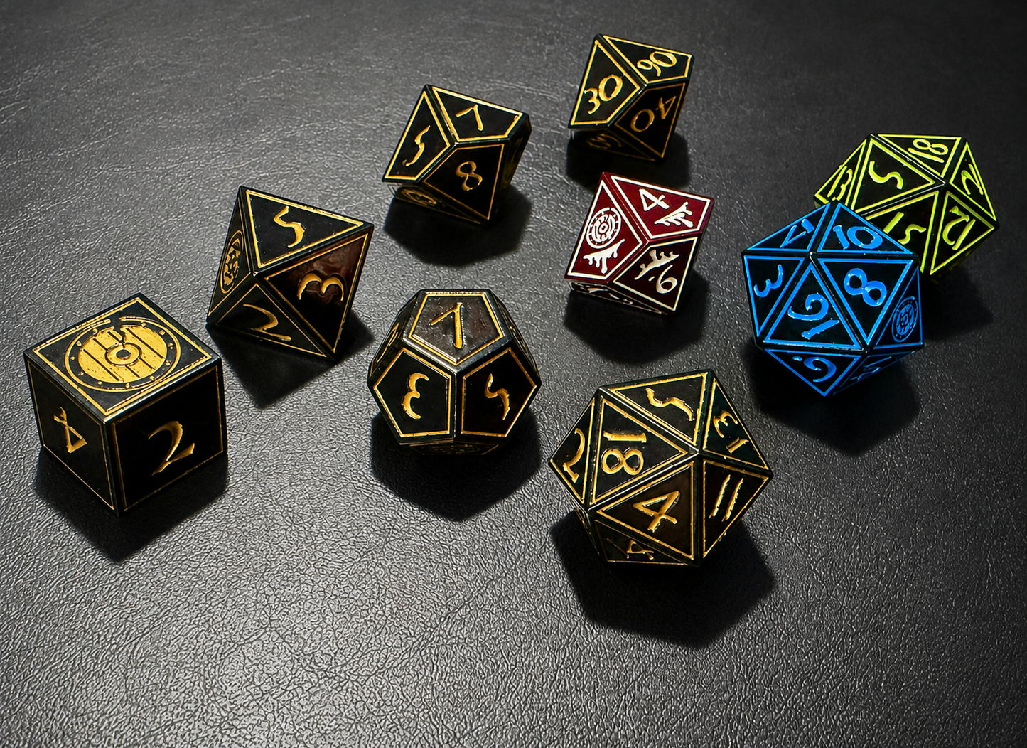 Premium Metal Dice Set