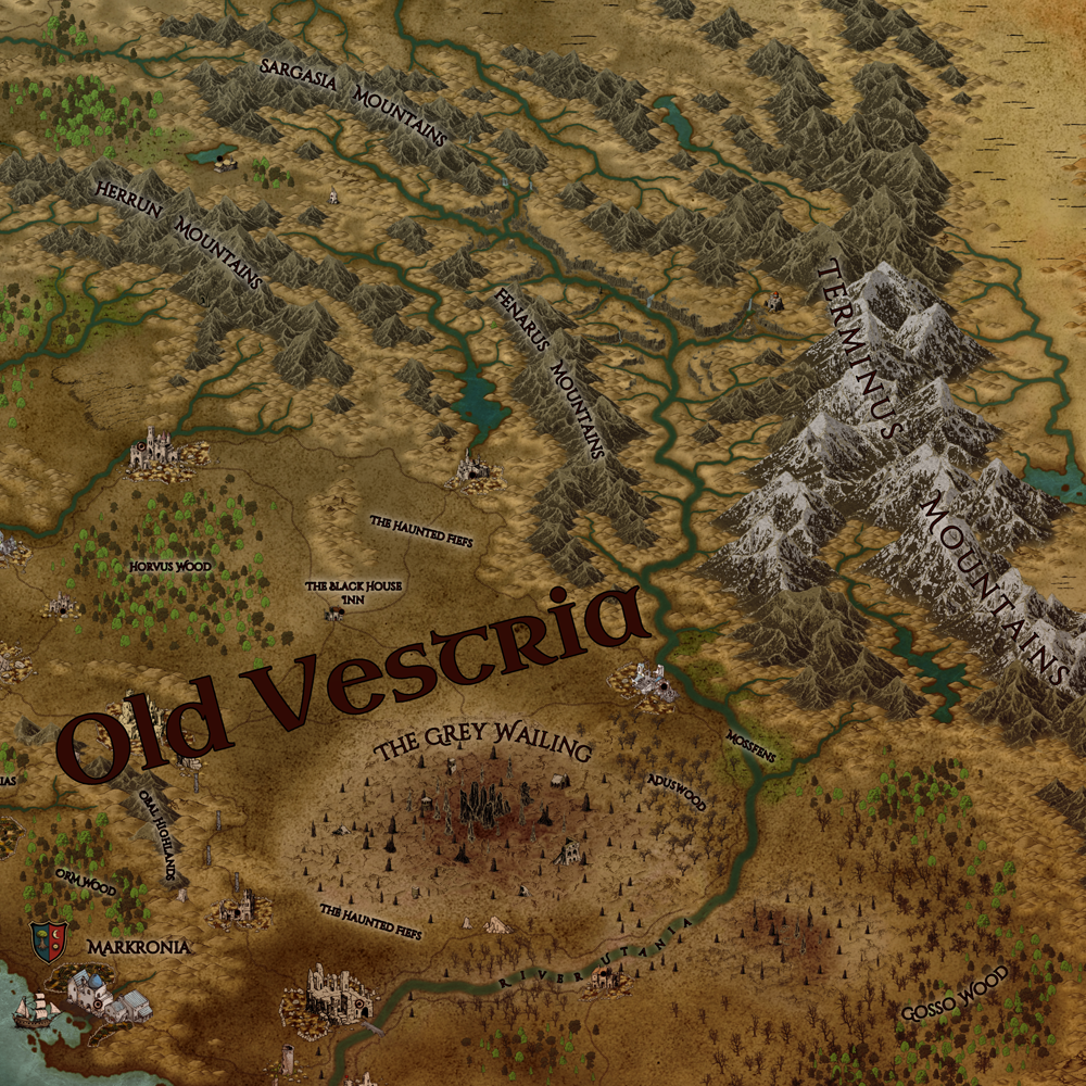 The Broken Empires World Map