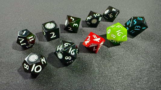 Custom Resin Dice Set