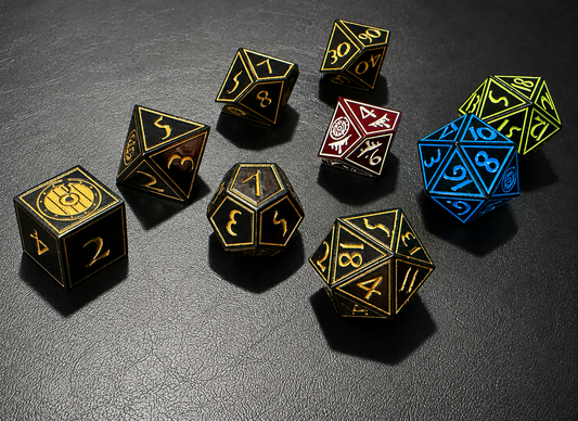 Premium Metal Dice Set
