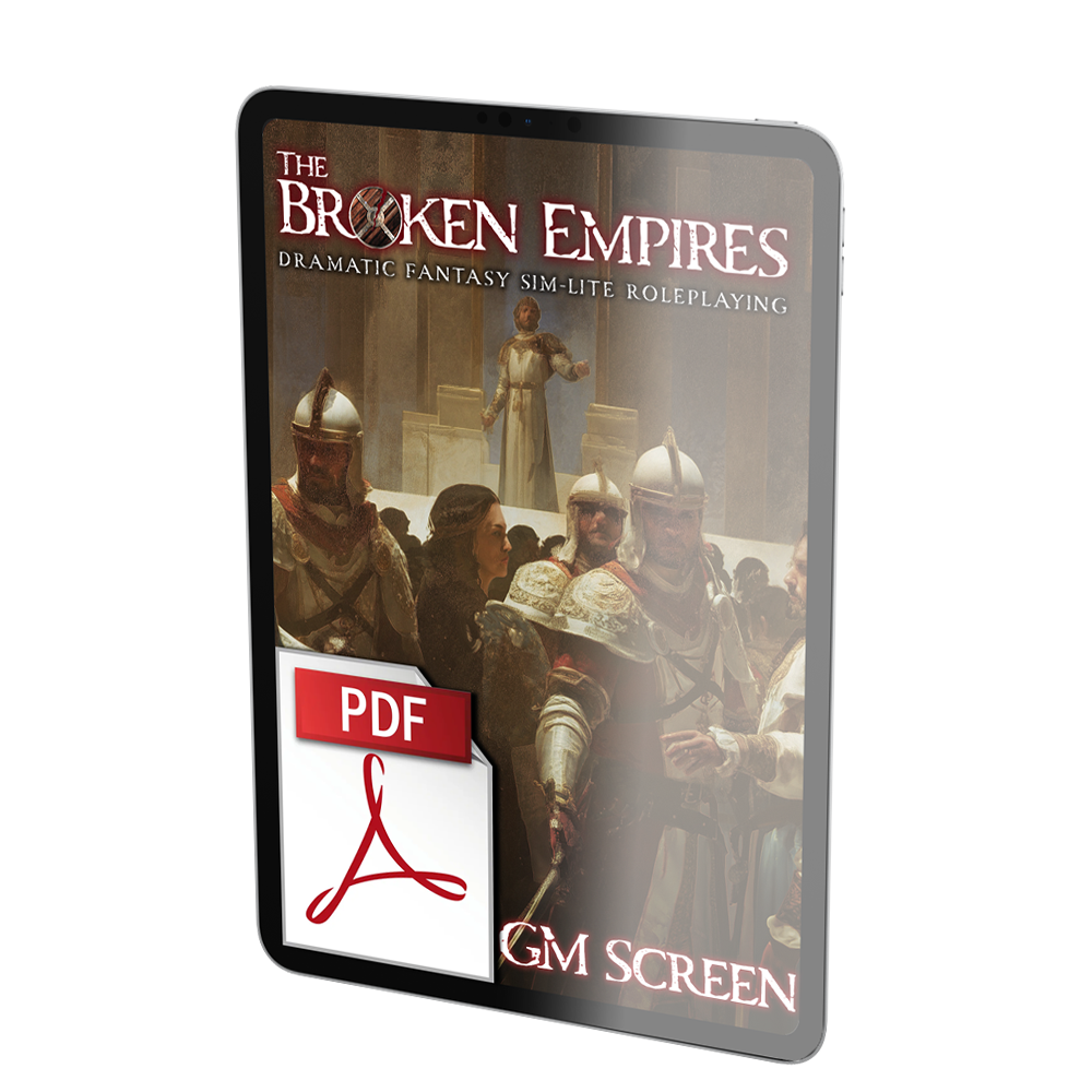 The Broken Empires RPG™ Official GM Screen